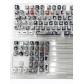 108 LSP 5-sided PBT Dye-subbed XDA / OEM Profile Translucent Keycap Set for Mechanical Gaming Keyboard